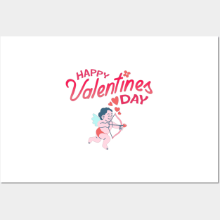 Happy Valentines Day - Cupid Posters and Art